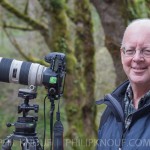 Phil with his new gear, a Canon 5D MKII and 70mm - 100mm lense.